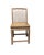 Antique Cantonese Natural Carved Elm Wood Chinoiserie Side Chair 36.5" H For Sale In New York - Image 6 of 7