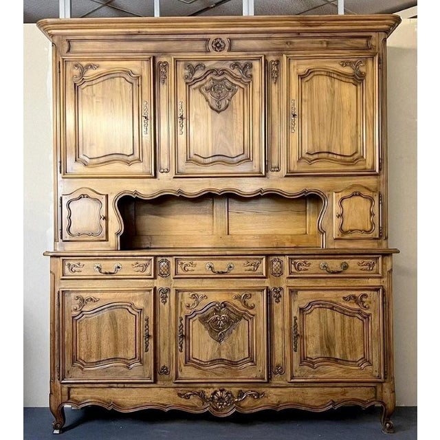 Louis XV Style Sideboard in Cherry For Sale - Image 8 of 8