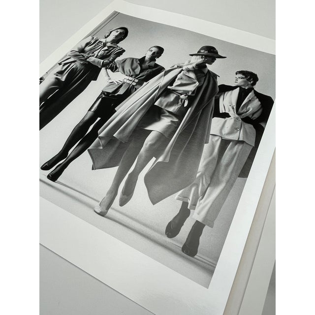 Modern Sie Kommen, Paris 1981 by Helmut Newton Vintage Silver Gelatin Print For Sale - Image 3 of 14