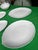 1970s Collection of Milk Glass Leaf Design Serving Dishes- Set of 14 For Sale - Image 12 of 12