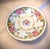 Hot Pink Antique English Royal Chelsea Bone China Cup and Saucer, Golden Rose For Sale - Image 8 of 12