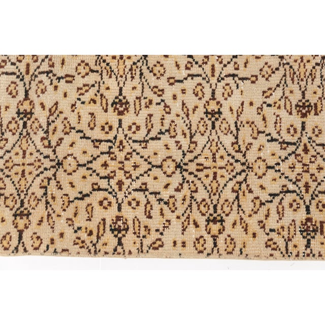 Oushak Vintage Runner Rug For Sale - Image 10 of 10