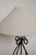 Metal Large Scrollwork Metal Table Lamp For Sale - Image 7 of 8