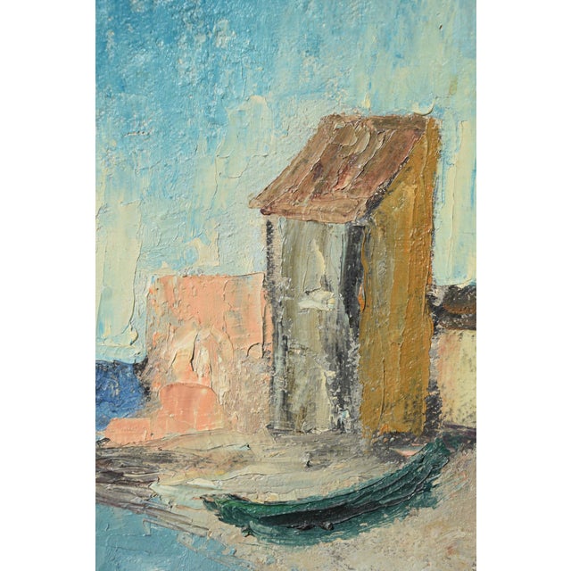 Ludwig Straub, Gemälde, 1958, Oil Painting on Hardboard, Framed For Sale - Image 7 of 11