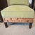 Authentic Palecek armless lounge chair with matching ottoman, featuring the brand's signature use of natural materials and...