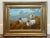 Vintage British Oil Painting Portrait of Three Sheep in Scottish Highlands, Framed For Sale - Image 13 of 13