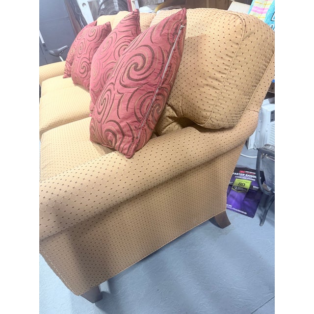 Lee Industries Lee Industries Style 3193 Three-Seat Upholstered Sofa – Made in Usa 2007 For Sale - Image 4 of 6