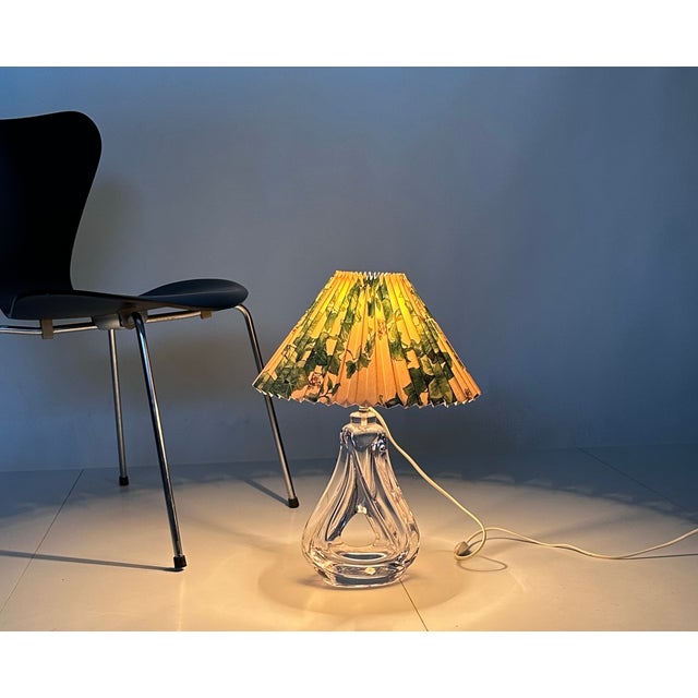 Sculptural Mouth-Blown Crystal Art Glass Table Lamp from Vannes Le Chatel, France, 1960s For Sale - Image 10 of 17