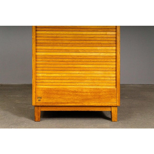 Mid-Century Modern Roller Shutter Wardrobe For Sale - Image 9 of 18