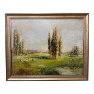 20th Century Oil on Canvas