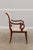 Kindel Furniture Kindel Mahogany Grand Rapids Sleigh Back Arm Chair For Sale - Image 4 of 17