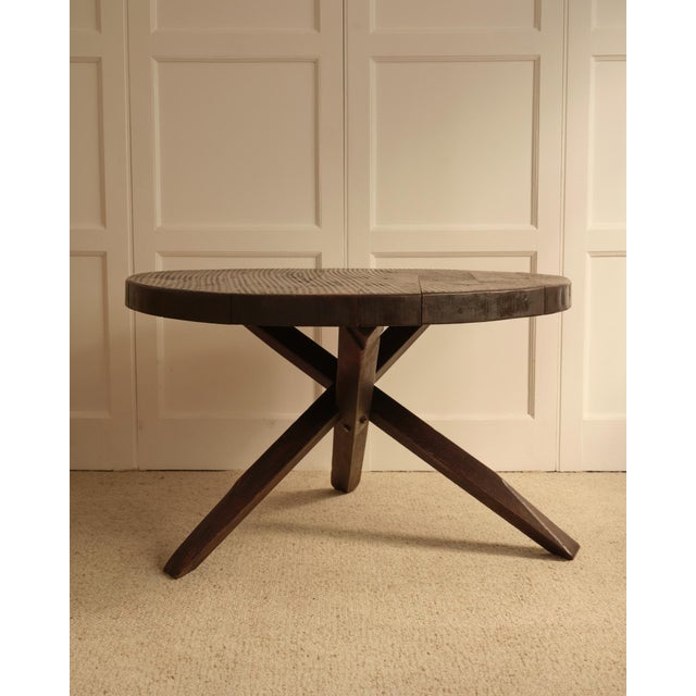 Vintage Wooden Table, Netherlands, 1950s For Sale - Image 10 of 10