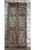 Rustic Vintage Carved Double Doors – Distressed Wood Architectural Statement 80x32 For Sale - Image 4 of 6