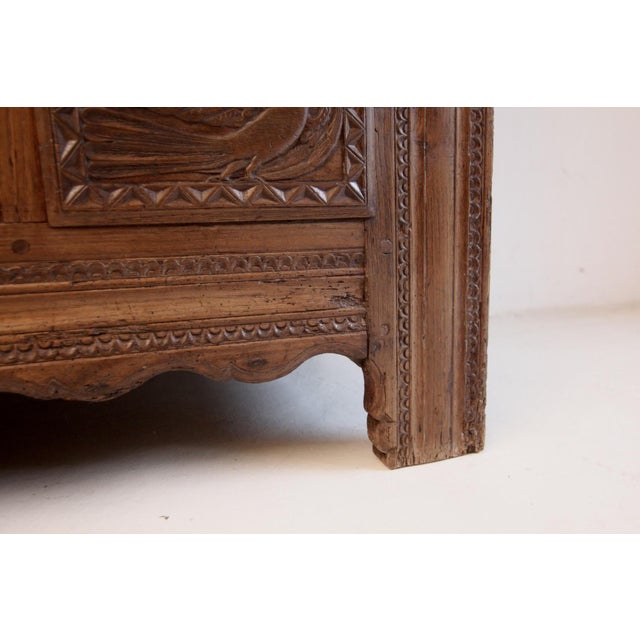 19th Century French Provincial Breton Folk-Art Armoire For Sale - Image 10 of 18