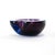 1960s Italian Murano Style Art Glass Blue & Purple Bowl For Sale - Image 4 of 10