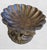 A very large scalloped carved monkey and fruit decorative fruit catchall table top bowl. The bowl features a brown/bronze,...