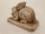 1900 - 1909 Anglo-Indian Carved Marble Rabbit Figure For Sale - Image 5 of 13