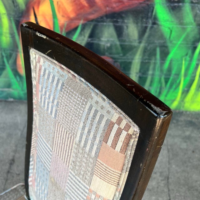 Set of 6 Harvey Probber Tall Back Dining Chairs For Sale - Image 10 of 12