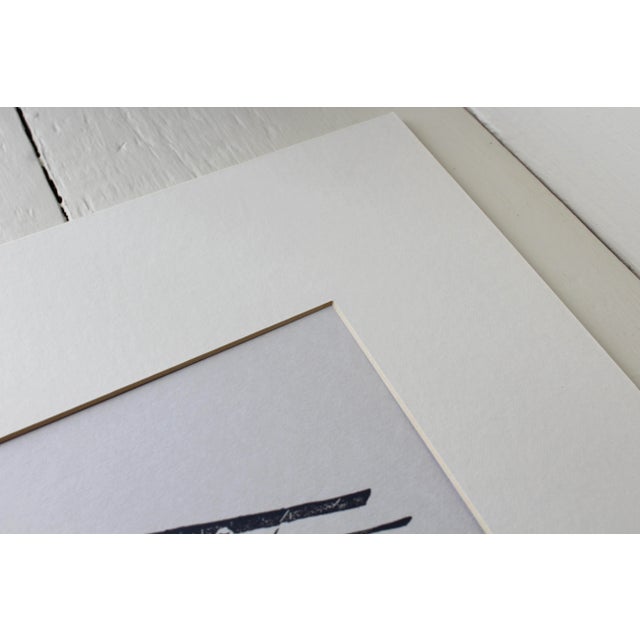 Contemporary Contemporary Plane Original Woodblock Print by Michelle Farro For Sale - Image 3 of 12