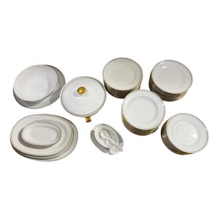 Vintage Dinnerware Set by Richard Ginori, 1950s, Set of 56 For Sale