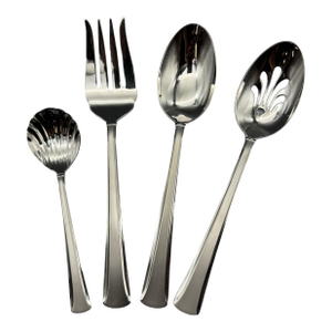 Vintage Gorham Traditional Stainless Steel Serving Utensils - Set of 4