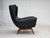 Vintage Danish Lounge Chair in Leather and Teak by Illum Wikkelsø for Søren Willadsen Møbelfabrik, 1960s For Sale - Image 9 of 18