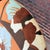Brown Three Panel Upholstered Folding Room Divider Covered in Jack Lenor Larsen Fabric For Sale - Image 8 of 12