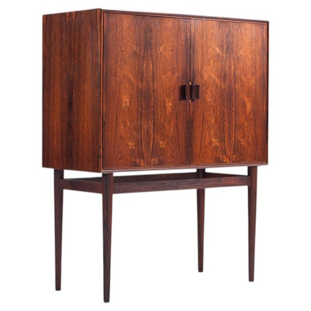 Bar Cabinet in Rosewood by Helge Vestergaard Jensen for Jason Mobler, Denmark, 1960 For Sale - Image 16 of 16