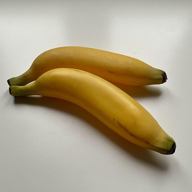 Mid-Century Modern Vintage Czechoslovak Plastic Bananas, 1980s, Set of 2 For Sale - Image 3 of 6