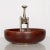 Mid-Century Modern 1960s Modernist Design Wood Nut Bowl + Nutcracker Usa For Sale - Image 3 of 12