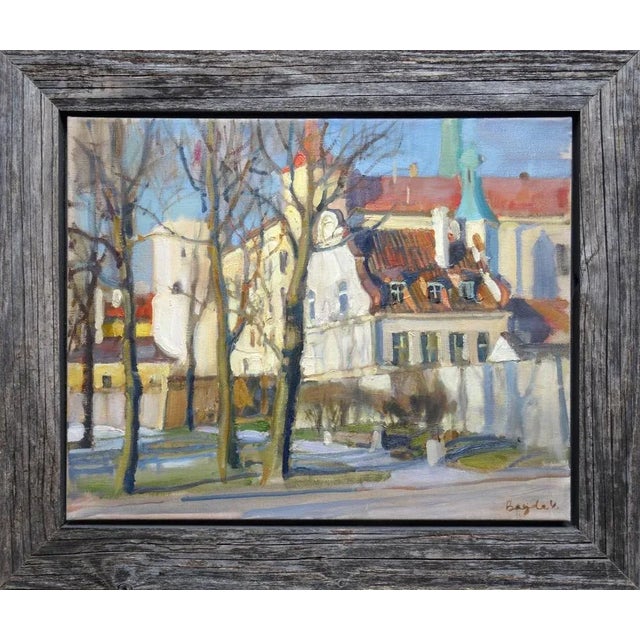 Spruce in snow. 2010, cardboard, oil, 24x34 cm Valery Bayda (1958) Valery Bayda was born in 1958 in Russia. from 1983 to...