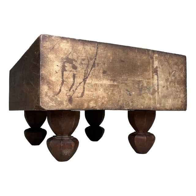 Low Keyaki Wooden Table, Japan, 1920s For Sale