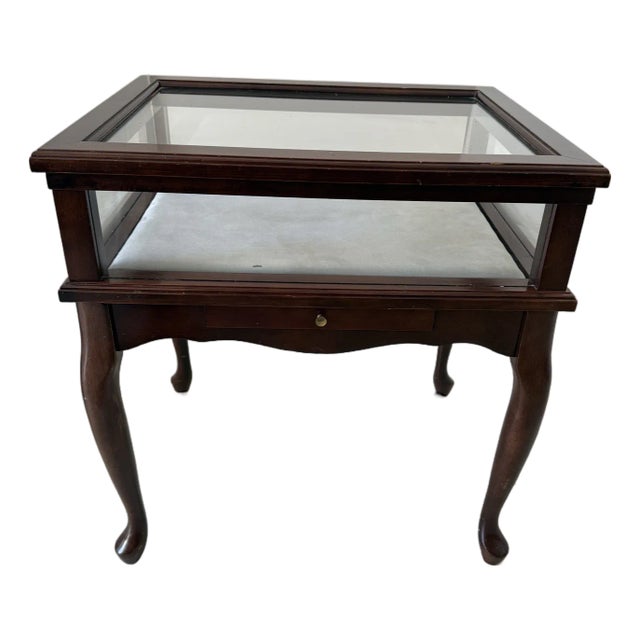 1980s Vintage Bombay Company Display Queen Anne Table | Chairish