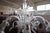 Transparent Murano Glass Chandelier, 1980s For Sale - Image 7 of 18