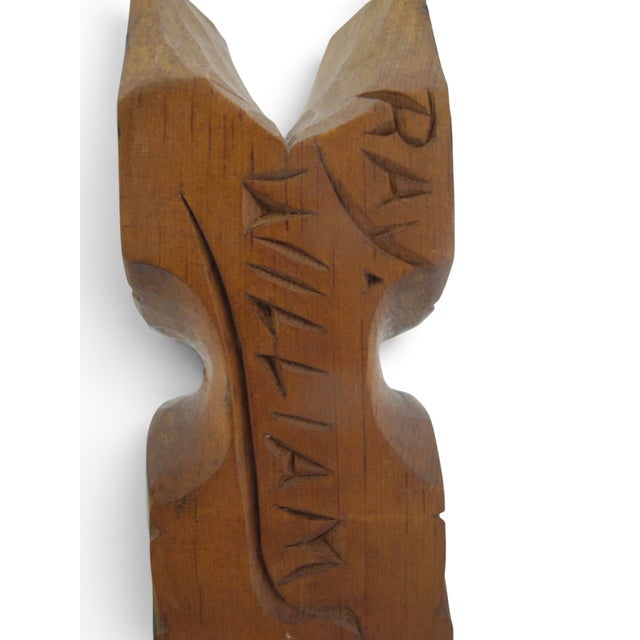 Ray Williams Pacific Nw Eagle Clan Native American Carved Wood Totem Pole For Sale In Portland, OR - Image 6 of 14