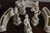 English 1960s Hutschenreuther Carl Werner Four Seasons Cherubs Porcelain Garniture Set Germany For Sale - Image 3 of 7