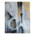 Olha Komisaryk. “Everything Flow, Everything Changes” Monochrome Interior Painting — Original Acrylic Painting on Canvas For Sale