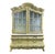 Drexel French Country Yellow China Cabinet For Sale - Image 10 of 10