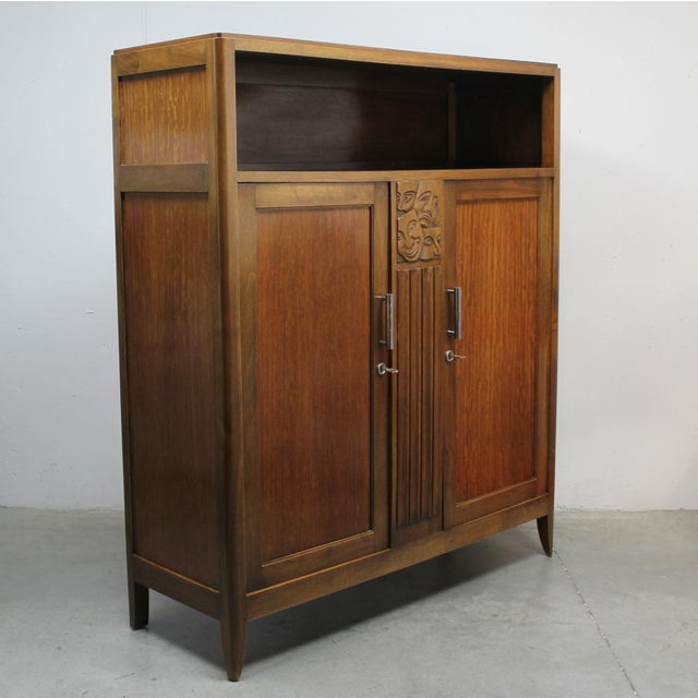 Art Deco French Cabinet, 1920s For Sale - Image 6 of 9
