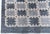 Art Nouveau "Gray Checkerboard" Contemporary Scandinavian Slate Rug by Doris Leslie Blau For Sale - Image 3 of 7