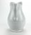 Ceramic Ribbed Flower Vase With Handle For Sale - Image 9 of 10