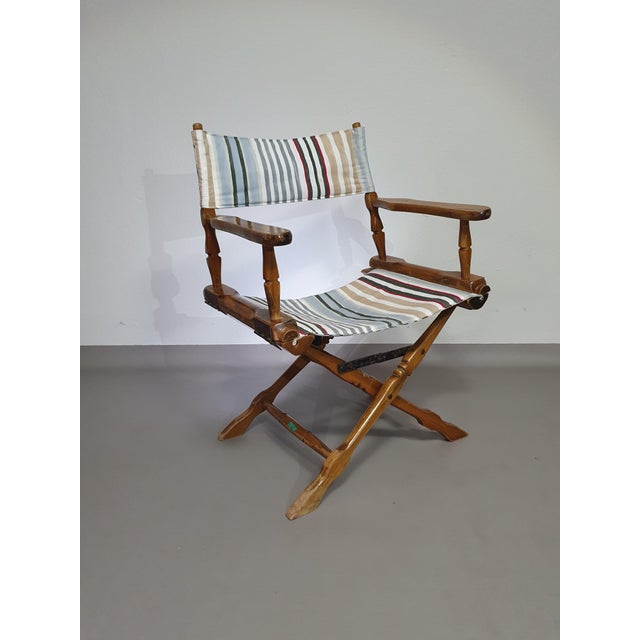 Foldable Deck Chair by W.H. Den Ouden for Vetus Rotterdam For Sale - Image 17 of 18