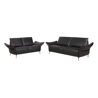 Vanda 2-Seater Sofas in Leather from Koinor, Set of 2 For Sale