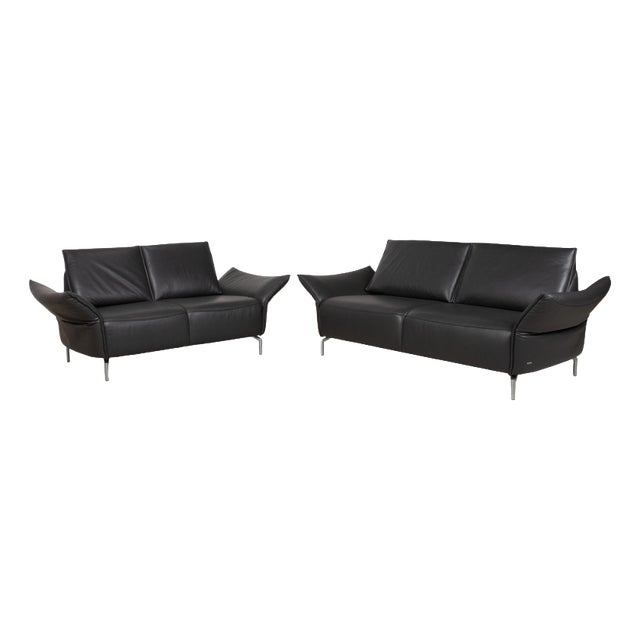 Vanda 2-Seater Sofas in Leather from Koinor, Set of 2 For Sale