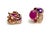 Bochic “Capri” Vintage Ruby, Sapphire, Amethyst, Aquamarine & Peridot Necklace For Sale - Image 15 of 18