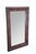 Traditional Antique American Empire Flame Mahogany Rectangular Wall Vanity Mirror 28" X 48" For Sale - Image 3 of 12
