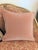 Vintage Beaded Floral Pillow With a Pair of Pastoral Antique Tapestry Pillows, Both With Velvet Backing Perfect With the Antique Settee For Sale - Image 10 of 12
