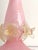 Pink 1950s Barovier & Toso Murano Glass Table Lamp – Pink & Gold Flecked With Sculpted Flowers For Sale - Image 8 of 11