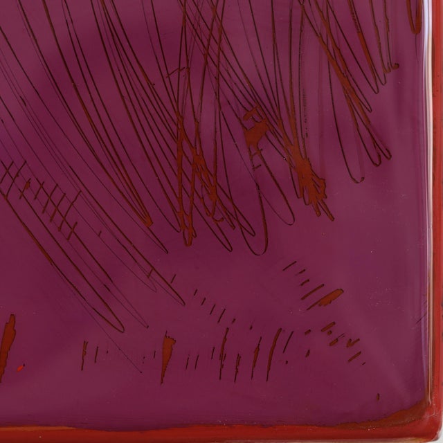 2020s The Window 376 - Original Minimalist Mixed Media Acrylic and Resin Painting on Wood Panel by Ricky Hunt For Sale - Image 5 of 9