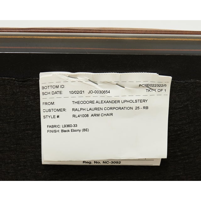 Ralph Lauren English Regency Style Alastair Library Chair For Sale - Image 17 of 18